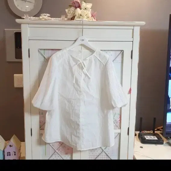 [BUNJANG] cc collect Puff Sleeve Blouse / cc콜렉트 퍼프소매 블라우스/55-정66