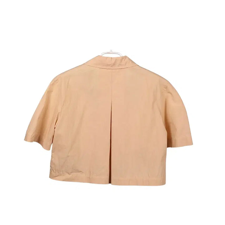 [BUNJANG] STAY PEOPLE Cropped Short Sleeve Jacket / STAY PEOPLE 스테이피플 크롭 반팔 자켓 FREE_A317