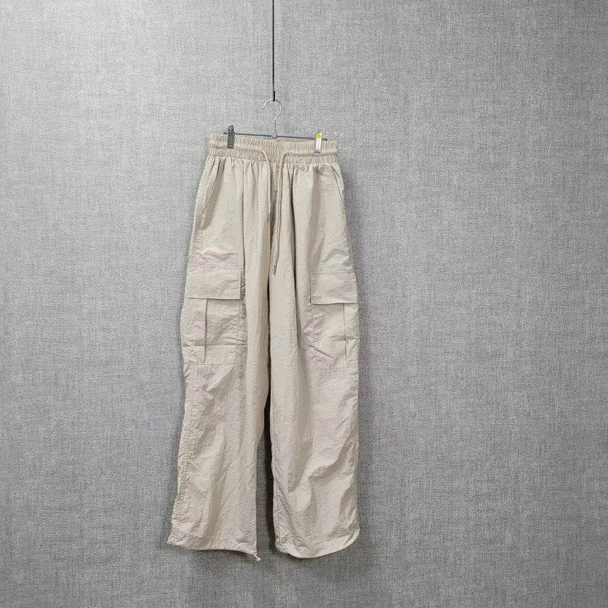 [BUNJANG] Woven Pocket Pants - Free Size / ㄴ207 우븐 포켓 팬츠 F