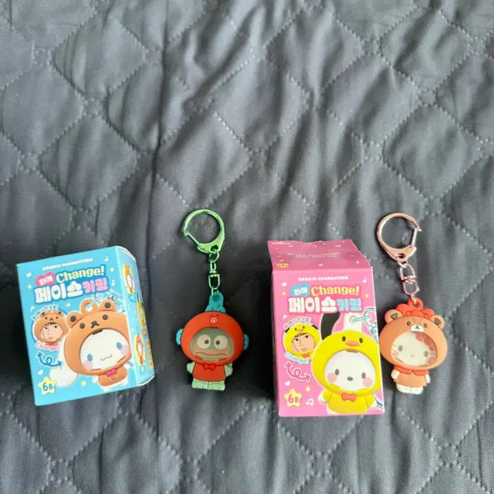 [BUNJANG] Sanrio Face Change Charm Han Gyedong Hello Kitty / 산리오 페이스 체인지 키링 한교동 헬로키티