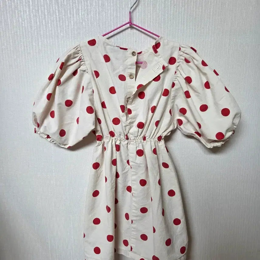 [BUNJANG] Tao Dot Pattern Dress (Size 3/100) / 타오 도트 패턴 원피스 3(100)