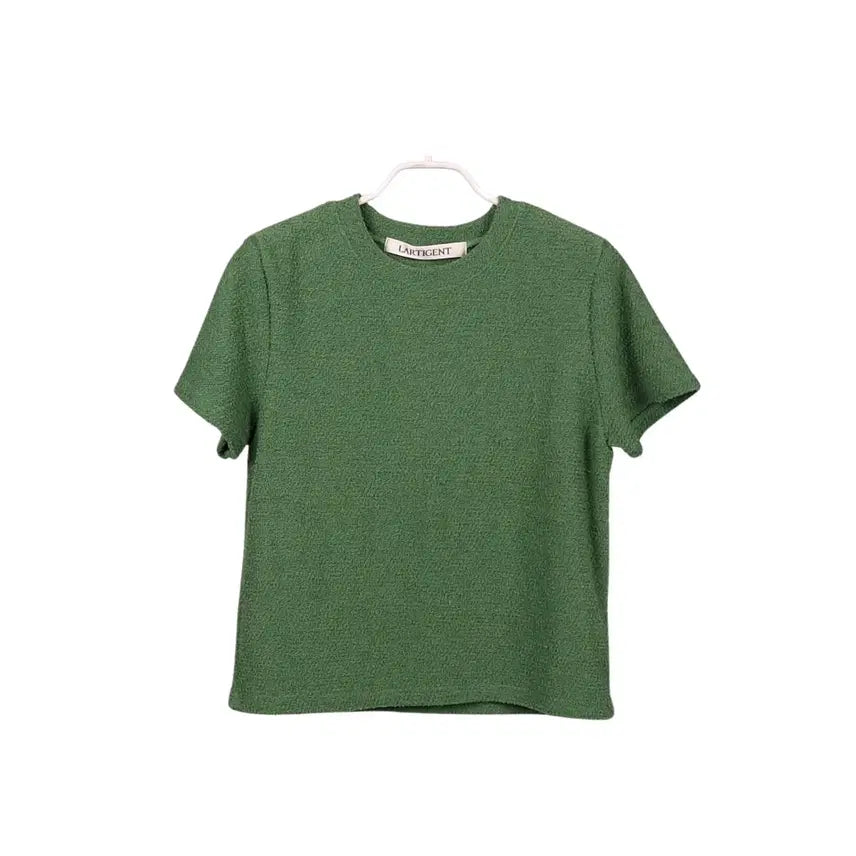[BUNJANG] LARTIGENT Terry Short Sleeve T-Shirt / LARTIGENT 라티젠 테리 반팔 티셔츠 FREE_A324