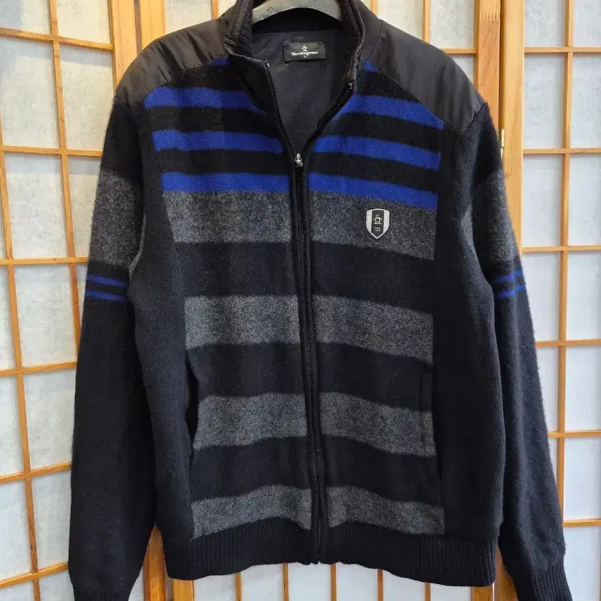 [BUNJANG] Munsingwear Windproof Knit Jacket (Size 100) / Munsingwear 방풍니트쟈켓 100