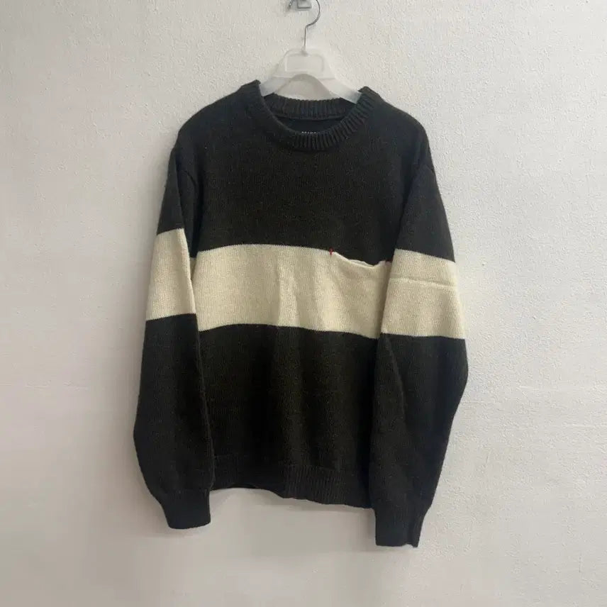 [BUNJANG] BEAMS Wool-Alpaca Blend Knit Sweater (M) / 빔즈 울+알파카 혼방 니트 스웨터 (M)