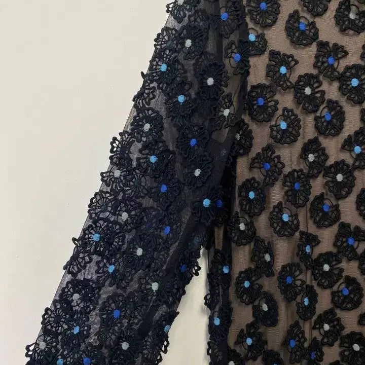 [BUNJANG] Vintage Mila Schon Lace Pattern Dress / 빈티지 MILA SCHON 레이스 패턴 원피스