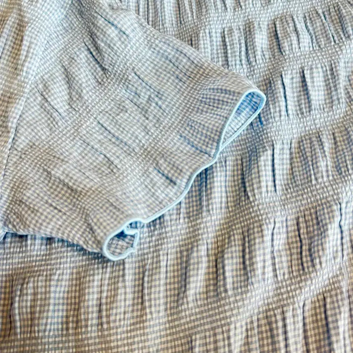 [BUNJANG] Sky Blue Short Sleeve T-Shirt / 하늘색 반팔 티셔츠(새상품)