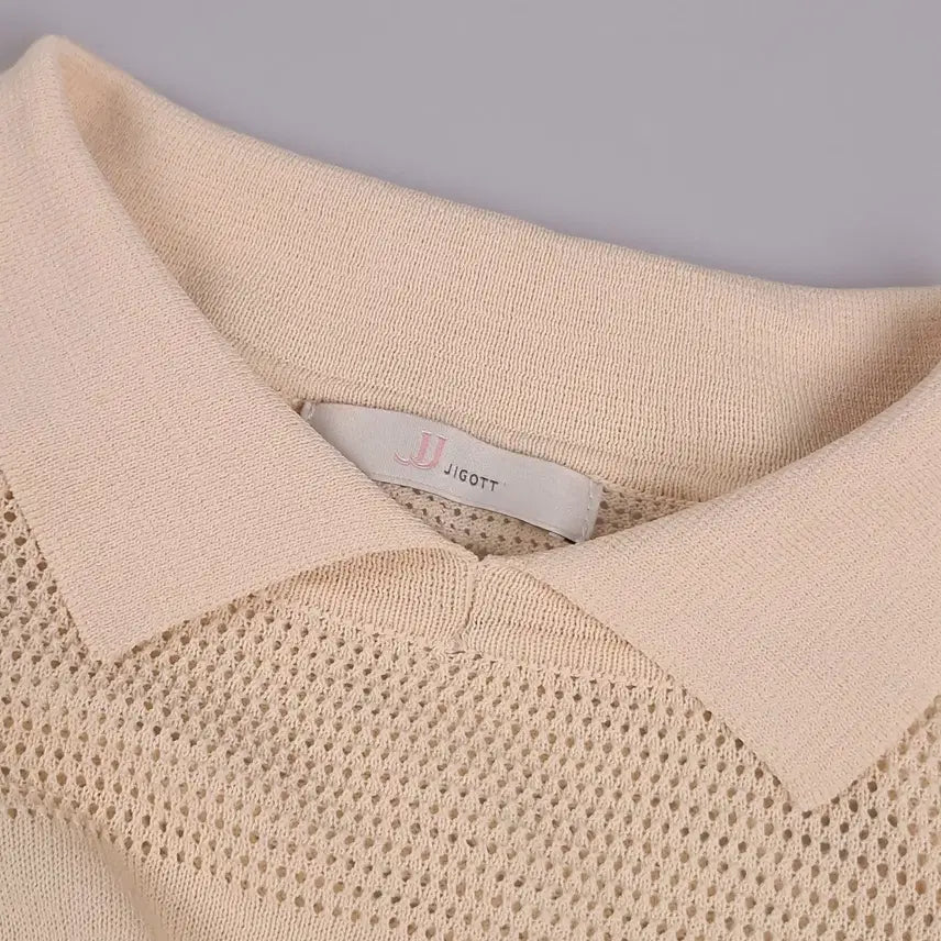 [BUNJANG] JJ JIGOTT Short Sleeve Knit Top / JJ JIGOTT 제이제이지고트 반팔 니트 FREE_A326