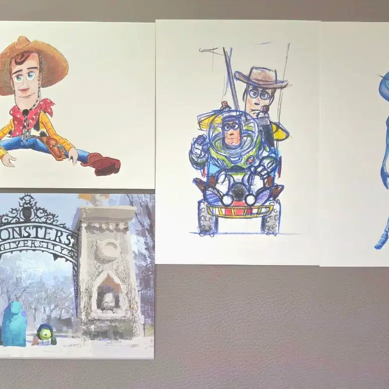 [BUNJANG] Pixar Exhibition Toy Story Postcard Set / 픽사 전시회굿즈 엽서세트 토이스토리