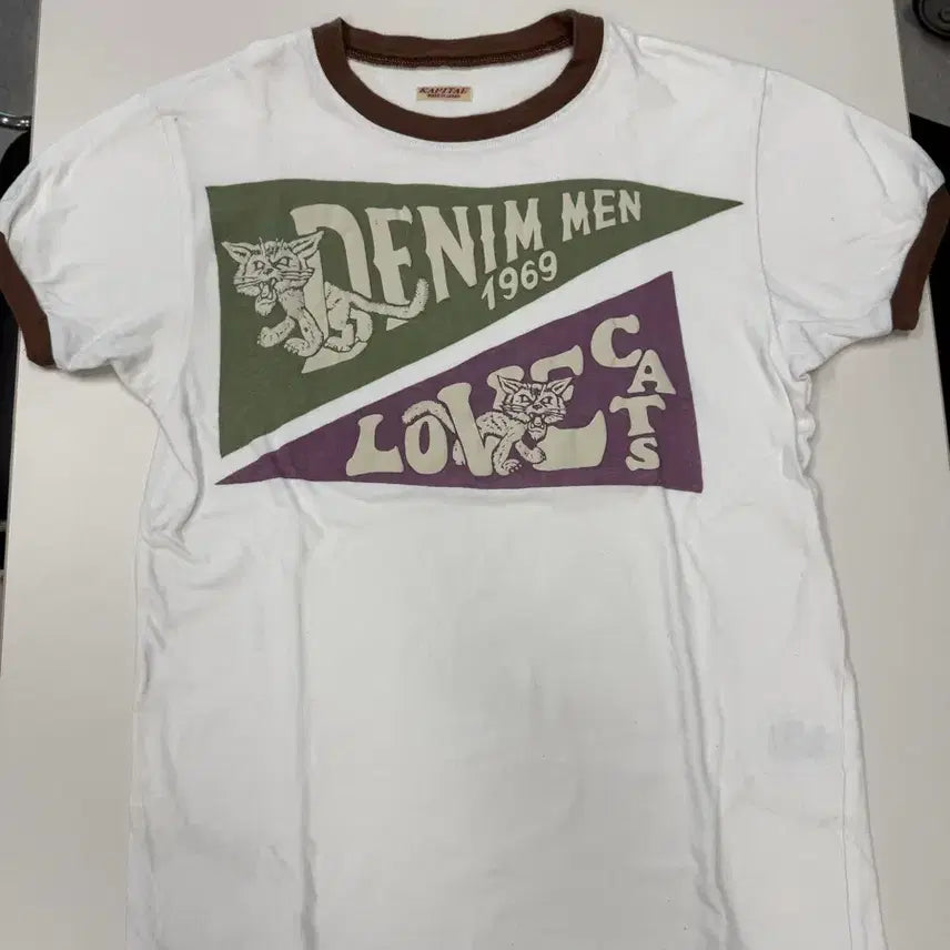 [BUNJANG] Kapital Ringer T-Shirt 1 / 캐피탈 링거 티셔츠 1