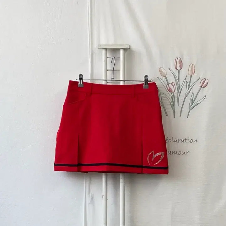 [BUNJANG] PARIGATES*MASTERBUNNY Cubic Golf Skirt / 파리게이츠*마스터바니 큐빅 골프 스커트