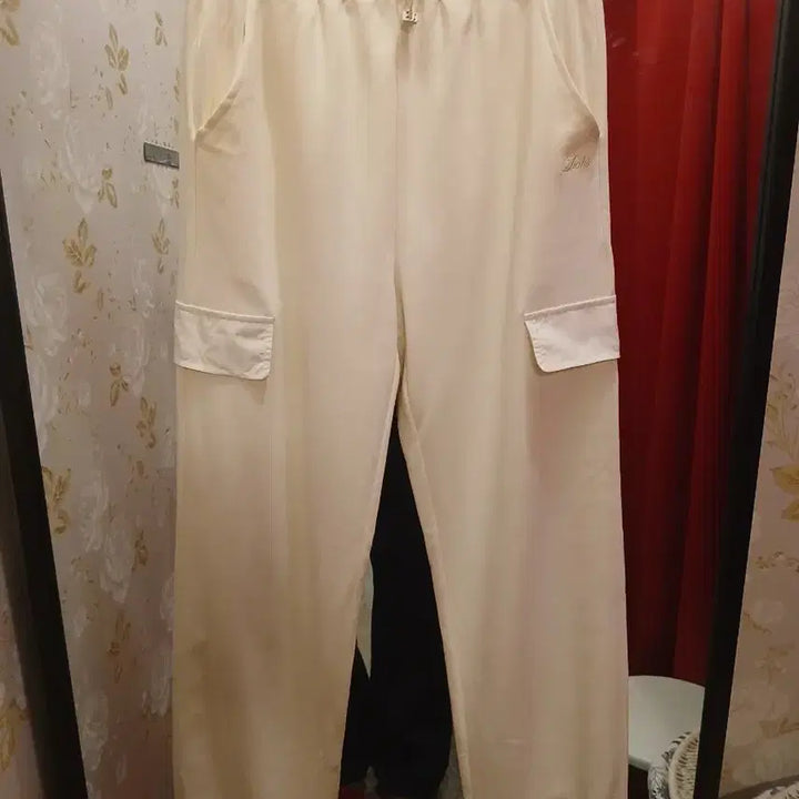 [BUNJANG] Daks Cream Cargo Jogger Pants (15 Years) / 7/62 닥스 크림색 카고 조거 팬츠 15세용