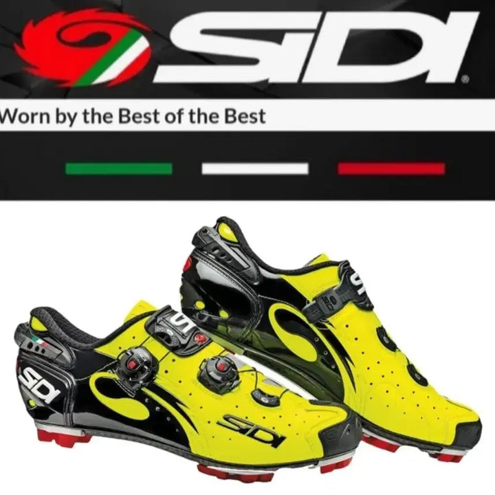 [BUNJANG] SIDI Top-Grade Carbon MTB Clipless Shoes (EUR 43) with Shimano XT Clipless Pedals / SIDI 시디 최상급 카본 MTB 클릿슈즈/시마노 XT 클릿페달