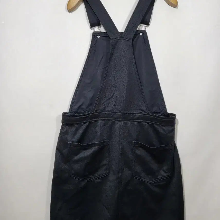 [BUNJANG] Adidas Overalls Skirt Black / 아디다스 오버클 멜빵 스커트