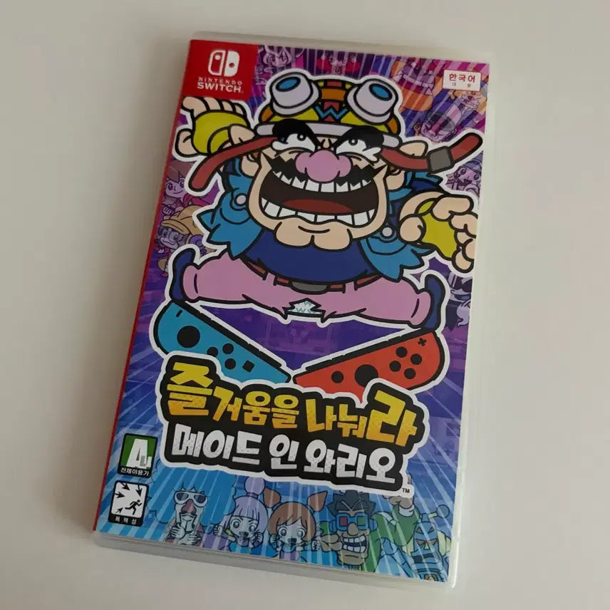 [BUNJANG] Nintendo Switch Made in Wario / 닌텐도 스위치 게임 즐거움을 나눠라 메이드 인 와리오