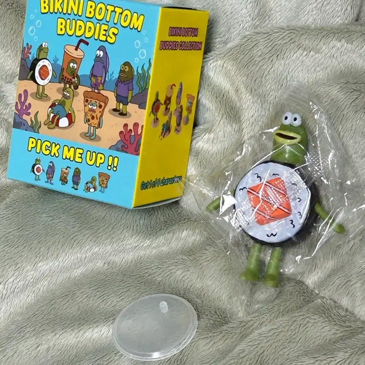 [BUNJANG] SpongeBob "Fish Series" Figure Box / 박스0, 새상품) 스폰지밥 물고기 시리즈 피규어 박스