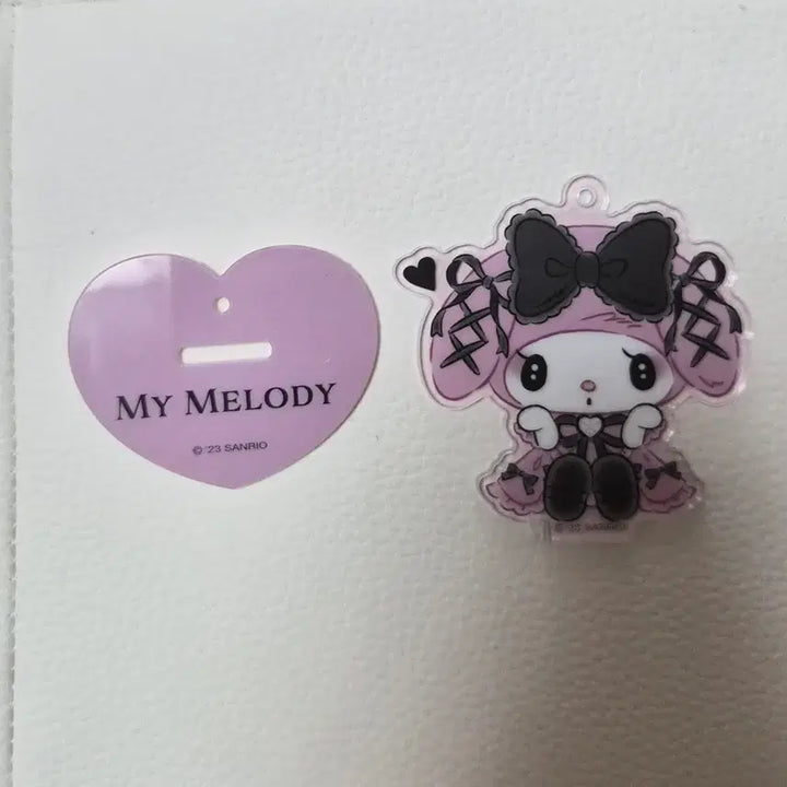 [BUNJANG] My Melody Merokuro Acrylic Stand / 마이멜로디 메로쿠로 아크릴 스탠드