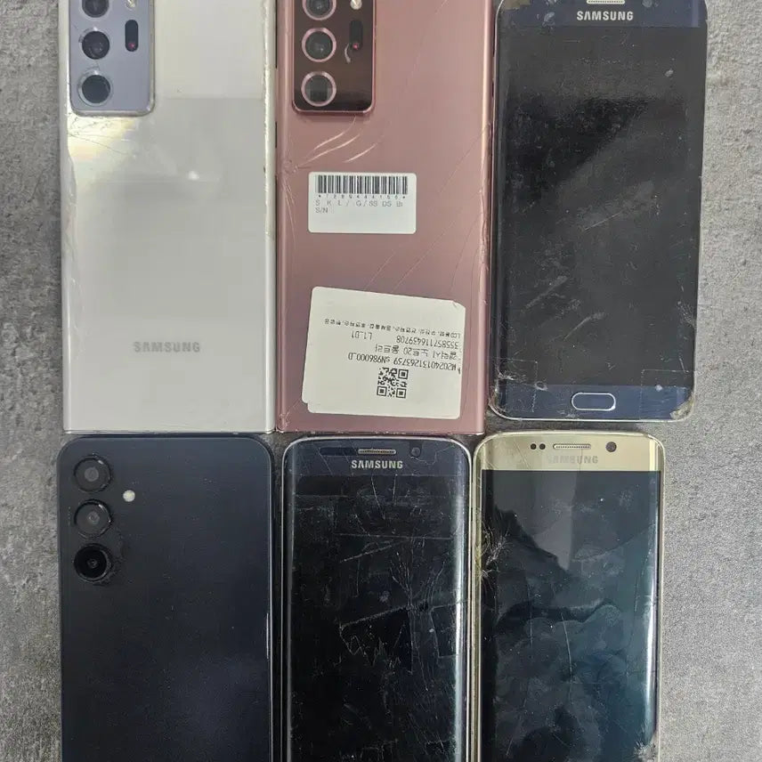 [BUNJANG] Used/Broken Smartphones for Repair - All Brands (Samsung, LG, Apple) / 중고폰 엘지 아이폰 갤럭시 고장폰 파손폰 수리용폰필요해요