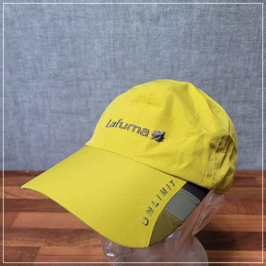 [BUNJANG] Lafuma Gore-Tex Mustard Cap 58 / @170. 라푸마 겨자 고어텍스 볼캡 58