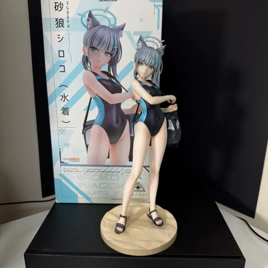[BUNJANG] Good Smile Company Blue Archive Swimsuit Shiroko 1/7 Scale Figure / 블루 아카이브 굿스마일 수영복 시로코 피규어 1/7 스케일