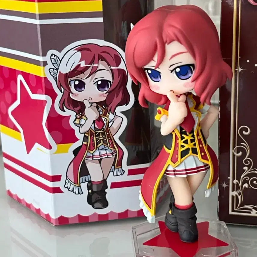 [BUNJANG] Love Live! Sega Characut Nishikino Maki Figure / 러브라이브 세가 캬라큐트 니시키노 마키, 아쿠아 요우, 치카 색지 판매