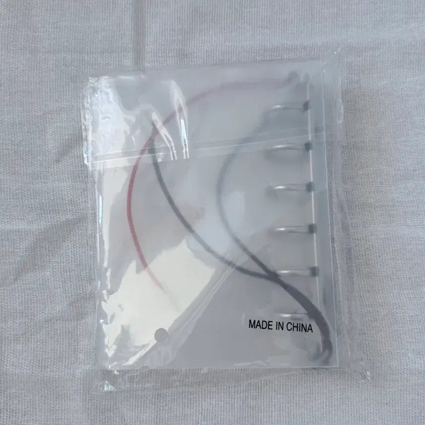 [BUNJANG] 6-Ring Transparent Diary Cover / 6공 투명 다이어리커버