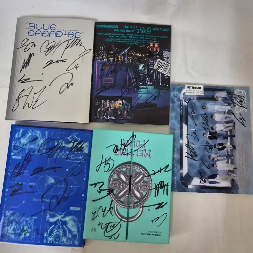 [BUNJANG] ZEROBASEONE Bundle Set 5 Types Album / 제로베이스원 cd앨범 5종  일괄입니다 민트급입니다