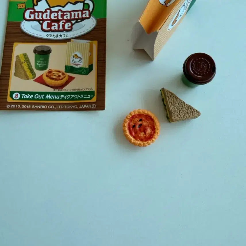 [BUNJANG] Re-Ment Sanrio Gudetama Cafe Miniature Set / [정품]리멘트 식완 산리오 구데타마 카페
