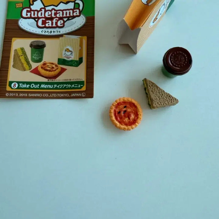 [BUNJANG] Re-Ment Sanrio Gudetama Cafe Miniature Set / [정품]리멘트 식완 산리오 구데타마 카페