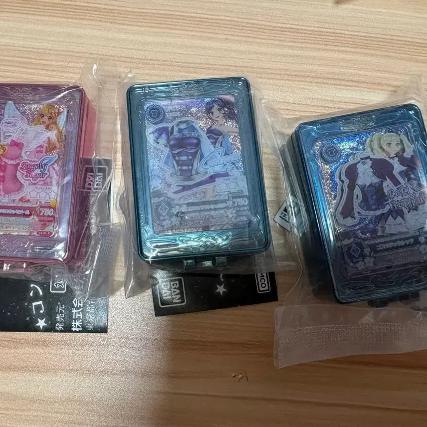 [BUNJANG] Aikatsu Compact Mirror Gacha Bundle Set / 아이엠스타 아이카츠 컴팩트 미러 가챠 3개 일괄