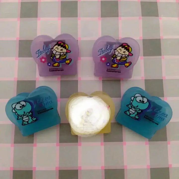 [BUNJANG] Hoo-bee Pincer Clip (Tteobeogi Dino) / Old Barunson Stationery Goegolguri Ricky / 추억의 떠버기 헬로디노 부비 집게 / 고전 바른손 문구 개골구리 리키