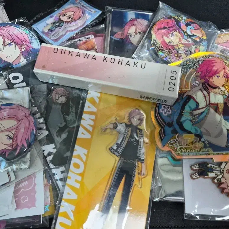 [BUNJANG] Ensemble Stars Kohaku Merchandise Set / 앙상블 스타즈 코하쿠 굿즈 세트