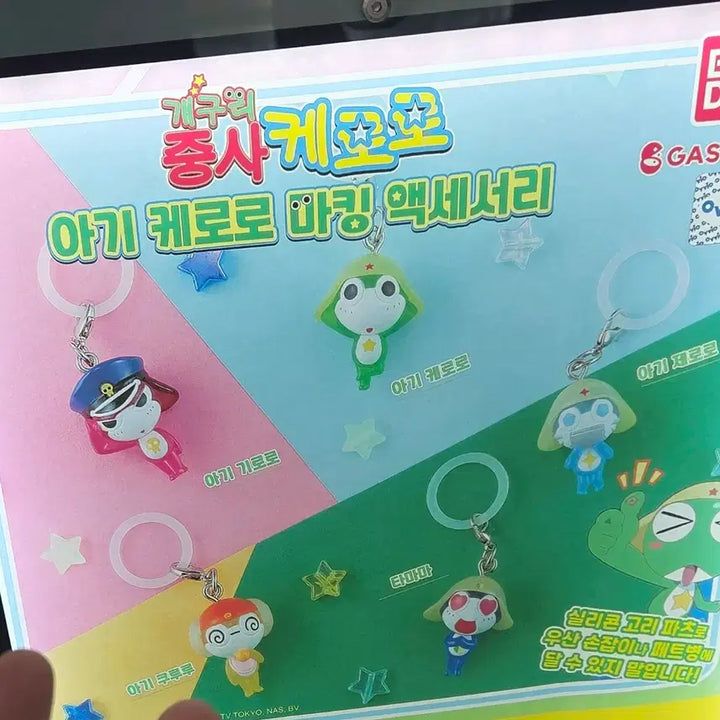 [BUNJANG] Keroro Jiroro Mejirushi Gacha / 쿠루루 아기 케로로 메지루시 가챠