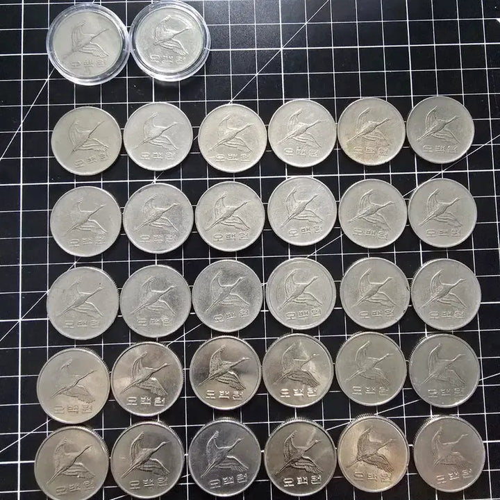 [BUNJANG] South Korean 500 Won Coin Collection (1987, 1982, 2014) / 500주 (87,82,14년 모음)