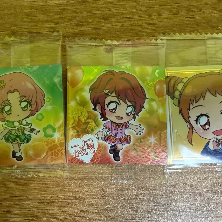 [BUNJANG] Aikatsu Wafer Sticker Set - Otome, Sakura, Kaede Bundle / 아이엠스타 아이카츠 웨하스 스티커 씰 오토메 사쿠라 카에데 일괄