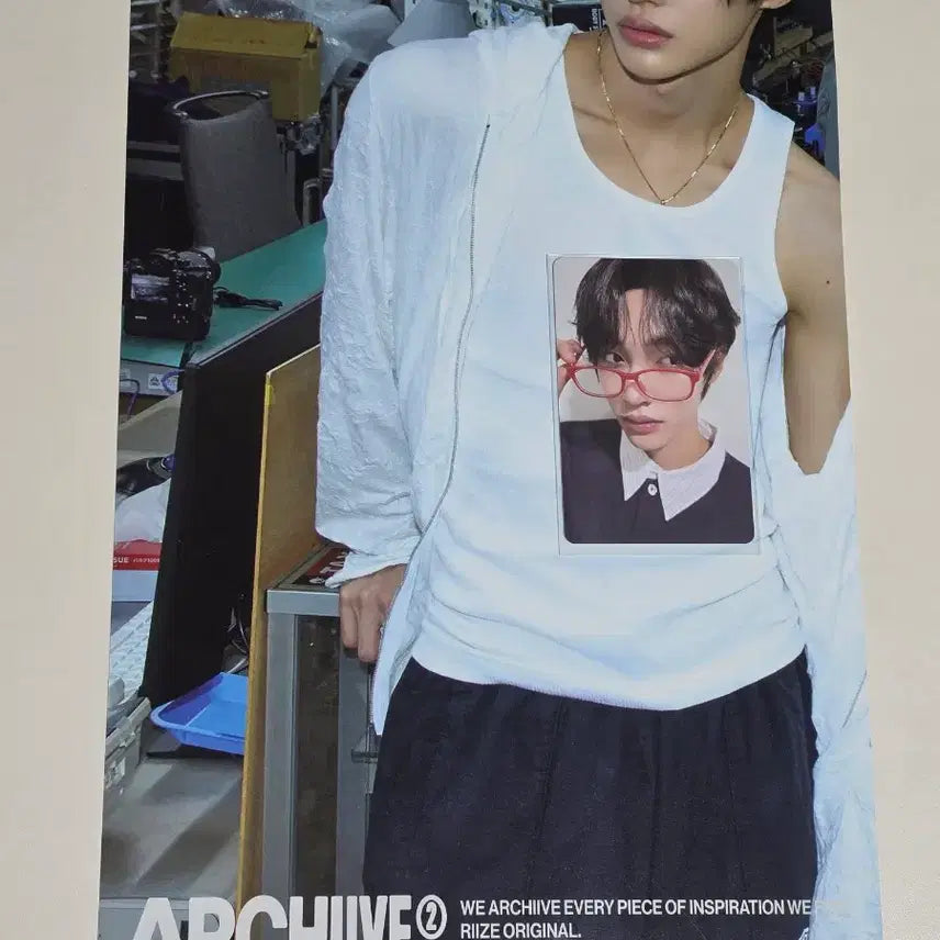 [BUNJANG] RIIZE Archive Popup Wonbin 1st Week Entry Photocard Poster Keyring / 라이즈 아카이브 팝업 원빈 1주차 입장 포카 포스터 키링