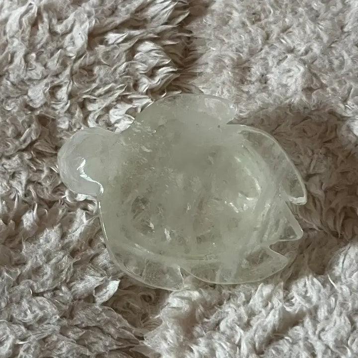 [BUNJANG] Natural Citrine Quartz Turtle Carving / 천연원석 시트린 쿼츠 거북 카빙 원석 거북이 레몬 황수정 천연석 크리스탈