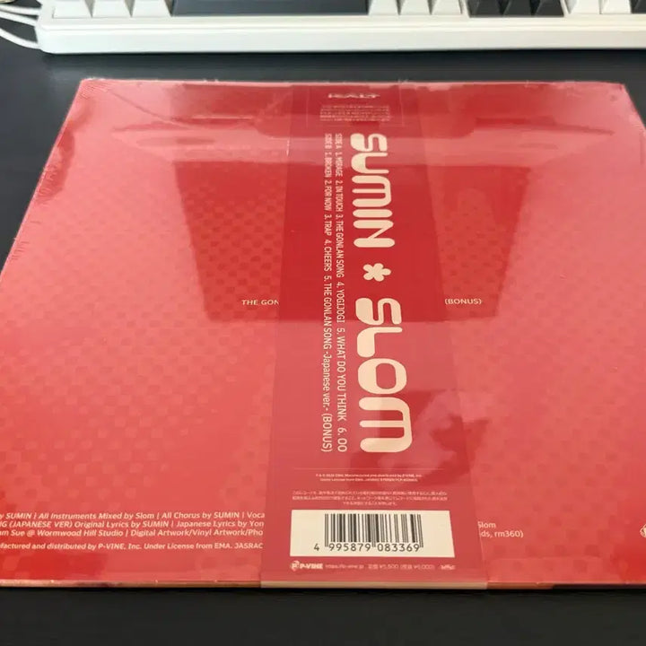 [BUNJANG] Sumin &amp; Slom Miniseries LP (Limited Edition Clear Vinyl) / Sumin &amp; Slom 미니시리즈 LP (한정판 클리어반)