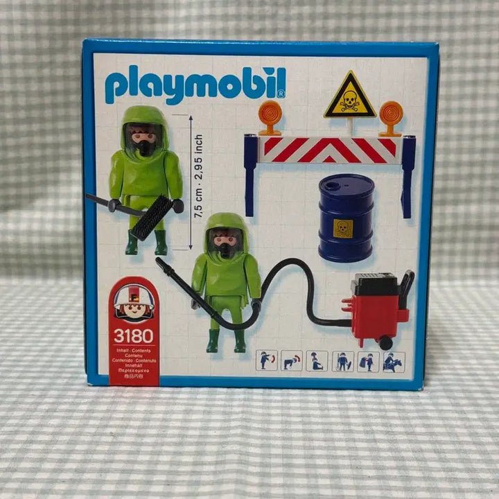 [BUNJANG] Playmobil 3180 Hazmat Team Figure / 플레이모빌 3180 독극물 처리반