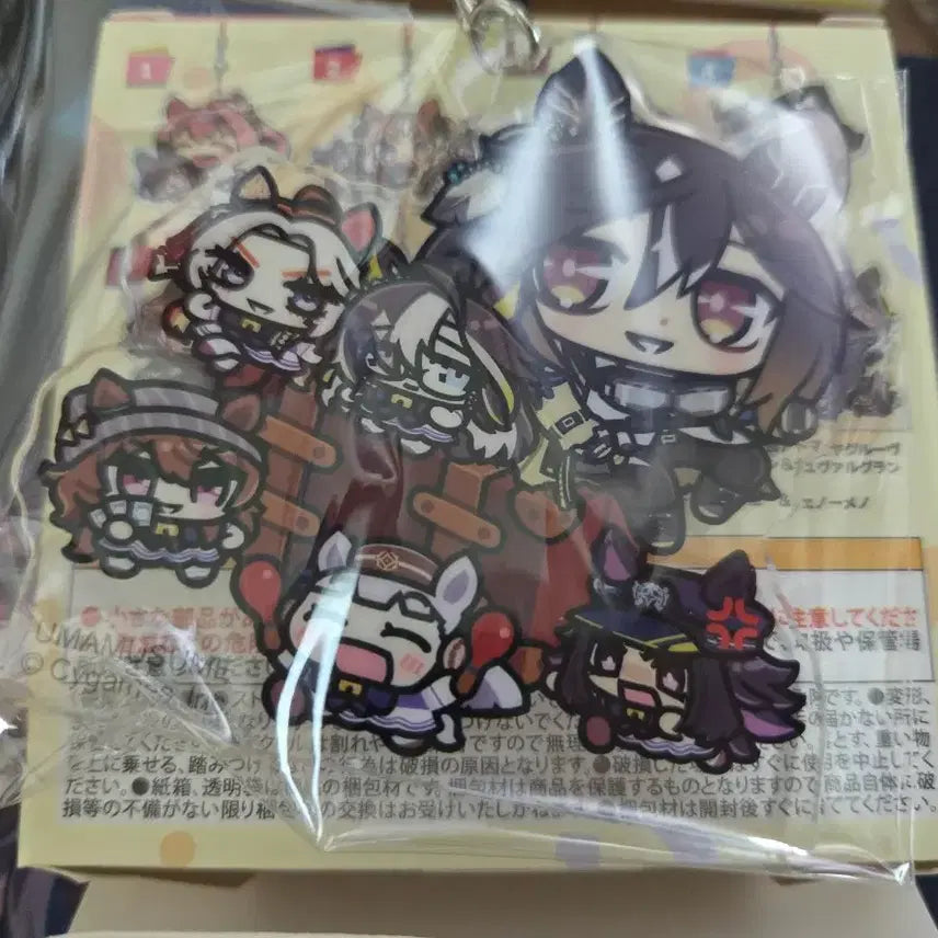 [BUNJANG] Uma Musume Acrylic Keyring Golden Family / 우마무스메 누이구루미와 함께 아크릴키링 황금일족