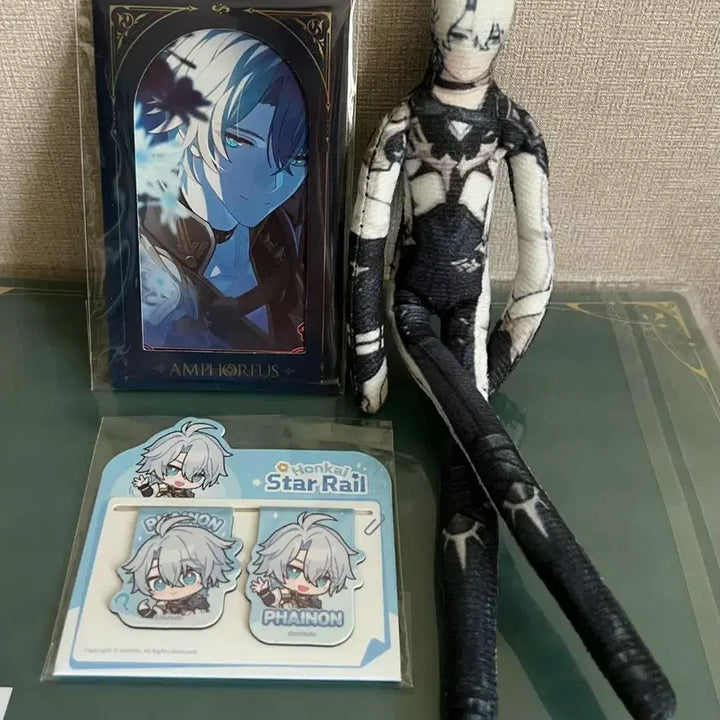 [BUNJANG] Honkai: Star Rail Pawnin Taobao Magnetic Bookmark, Photocard, and Wire Figure Set / 붕괴 스타레일 공식 파이논 타오바오 자석책갈피 포카 철사인형
