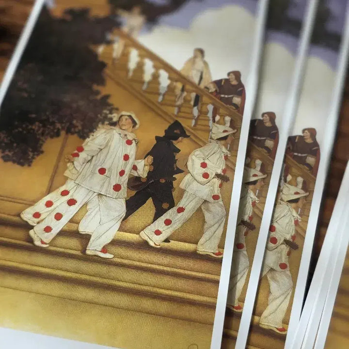 [BUNJANG] Maxfield Parrish Long Notecard Set / 맥스필드 패리시(Maxfield Parrish) 롱 노트카드 세트