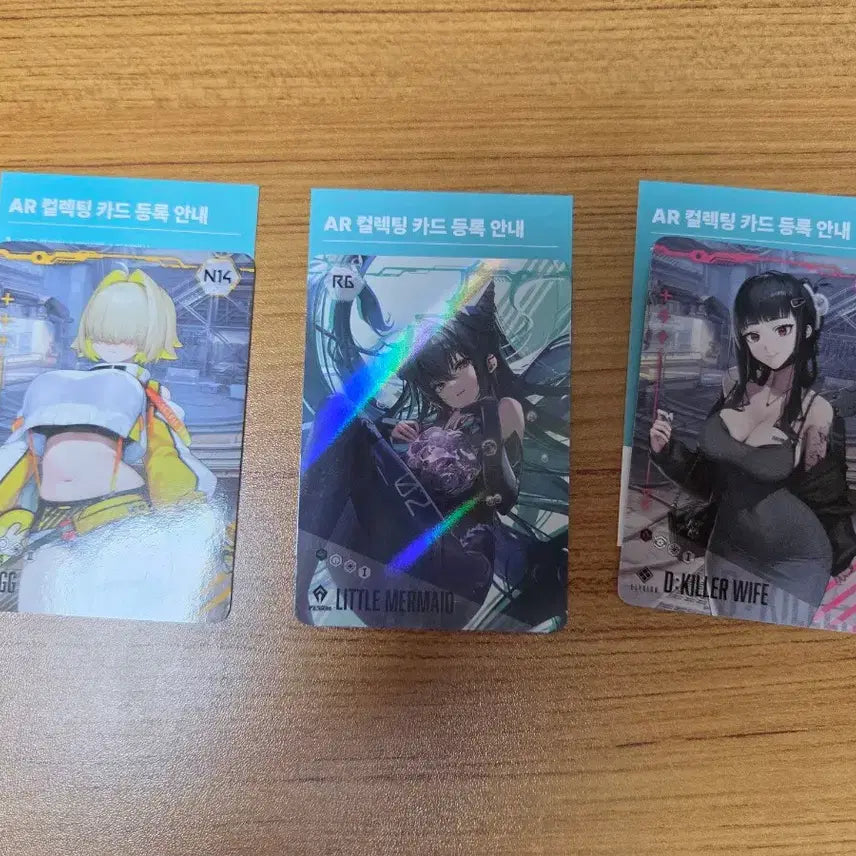 [BUNJANG] Niki Little Mermaid (Siren) AR Card / 니케 AR 카드 리틀 머메이드(세이렌),동디,일레그