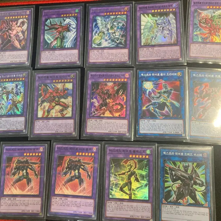 [BUNJANG] Yu-Gi-Oh! HERO Deck / 유희왕 통합 히어로 덱 팝니다
