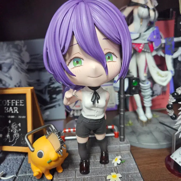 [BUNJANG] Popo Resin Statue - Pochita Tail Damaged / popo 레제 레진(포치타 꼬리 파손)