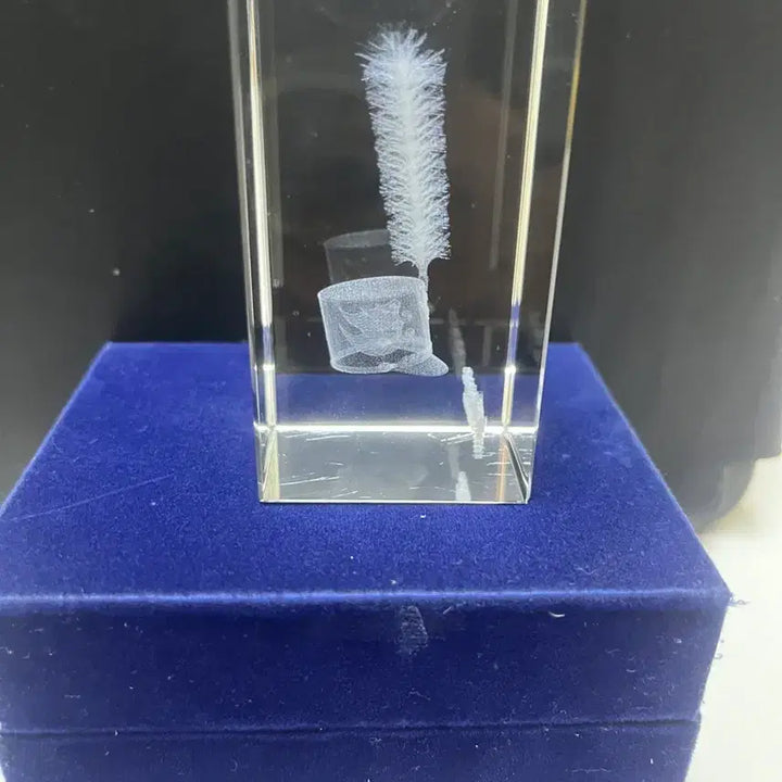 [BUNJANG] Air Force Academy 3D Crystal Plaque / 공군사관학교 3D 크리스탈상패