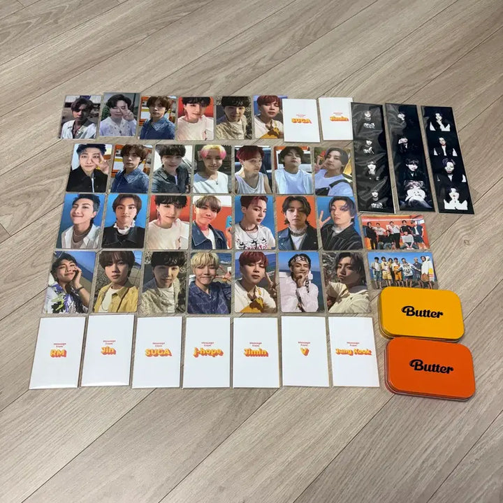 [BUNJANG] BTS Butter Weverse Shop Lucky Draw Jin V Photocard Set / 방탄 bts 버터 피치 앨범 포카 위버스샵 럭드 진 jin 뷔 v 드볼