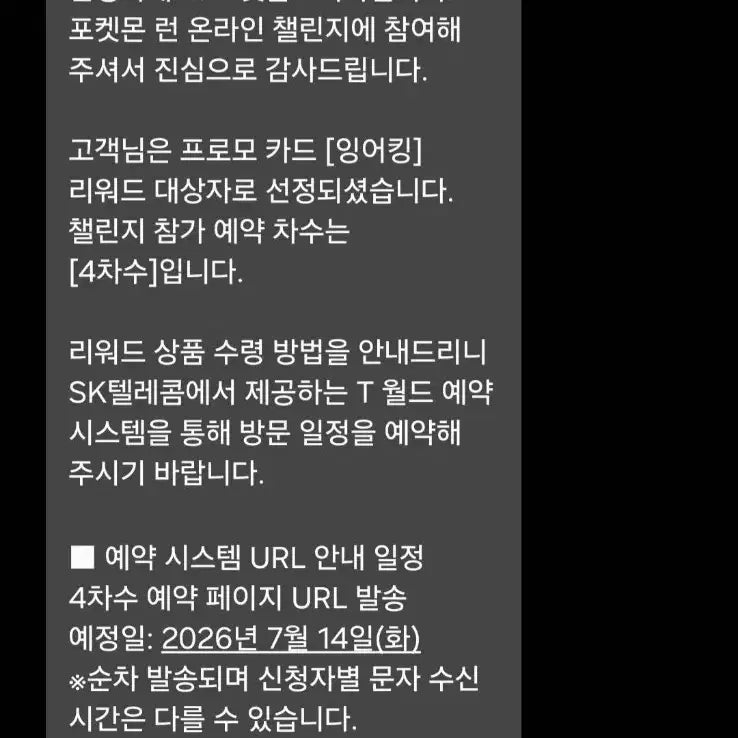 [BUNJANG] Run Day Event Gyarados Promo Card / 런데이 이벤트 잉어킹 프로모카드