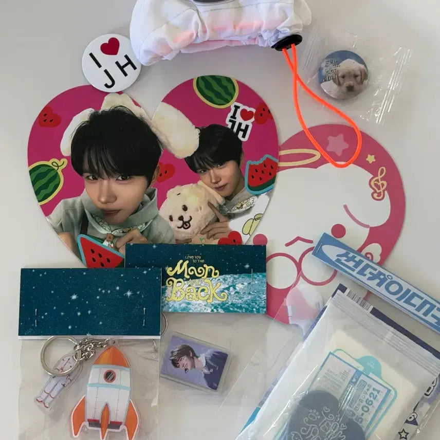[BUNJANG] NCT WISH Jaehee Birthday Cafe Unofficial Goods Bundle Set / 엔시티위시 재희 생카 비공굿 일괄 양도