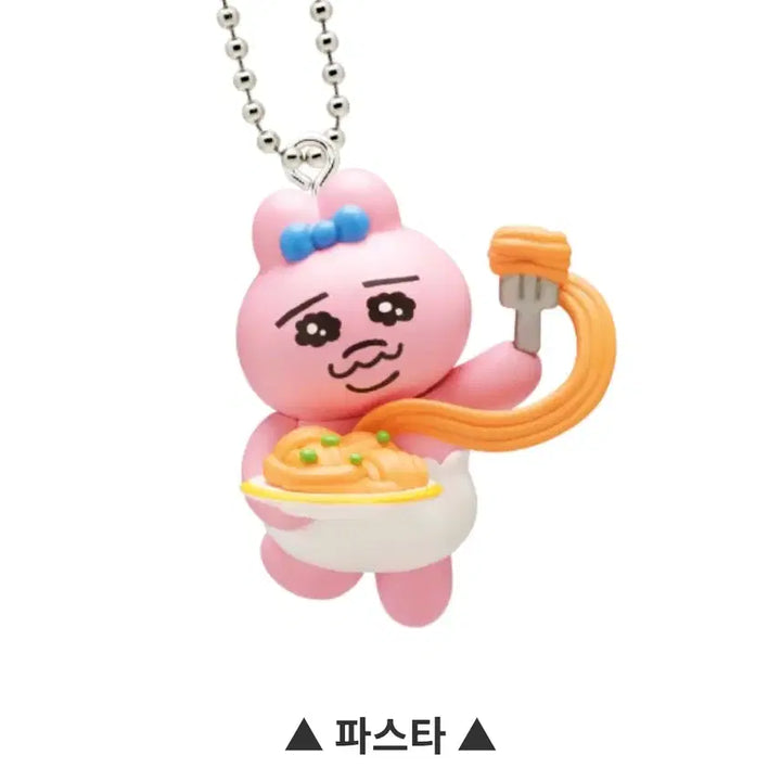 [BUNJANG] Pantsu Usagi Food Mascot Keychain Full Set / 빤쮸토끼 오빤쮸 우사기 음식 가득 마스코트 키링6종풀셋