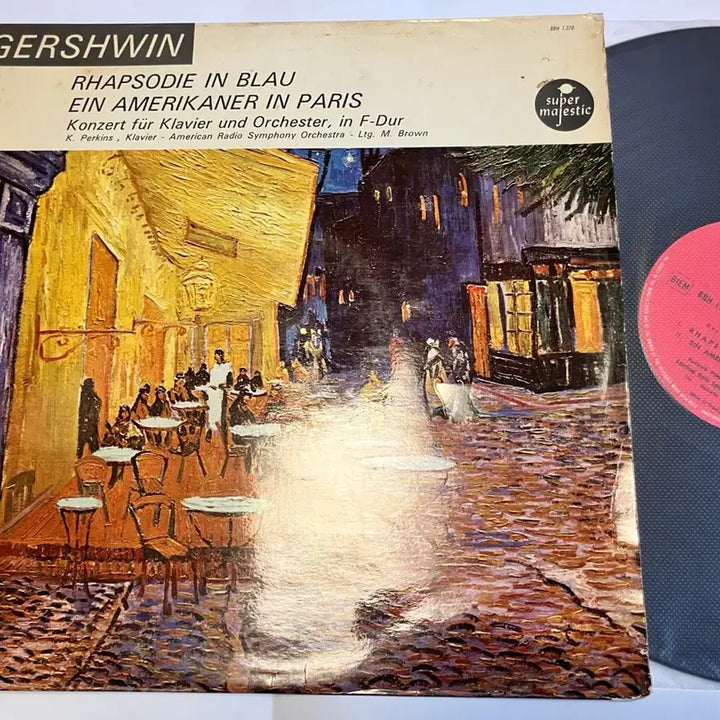 [BUNJANG] George Gershwin Rhapsody in Blue LP Record / 모노반) 거슈윈 - 랩소디 인 블루 LP